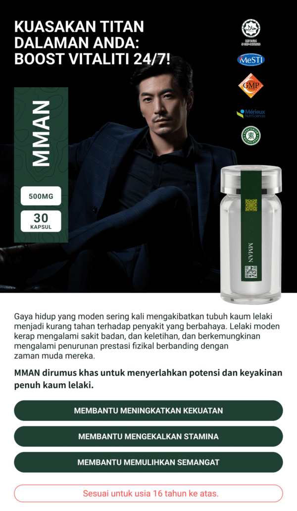 MMAN Laluan Menuju Kesihatan Lelaki 真汉子 - 男性健康调理 Men’s Wellness - Image 5