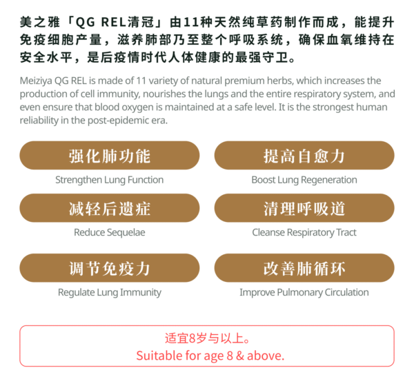 QG REL Kesihatan Paru-Paru 清冠 - 肺部调理 Lungs Wellness - Image 2