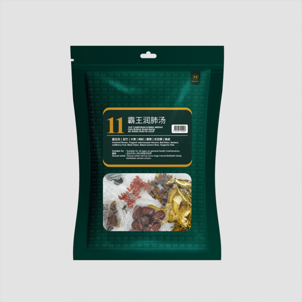 T11 Sup Campuran Kurma Merah Dan Bunga Buah Naga 霸王润肺汤 Ba Wang Run Fei Soup - Image 2