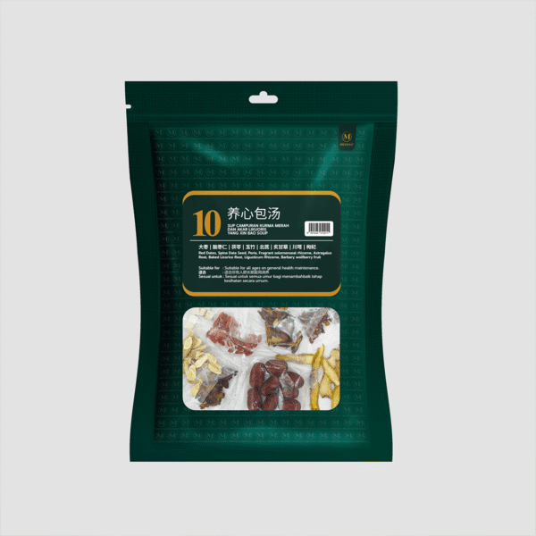 T10 Sup Campuran Kurma Merah Dan Akar Likuoris 养心包汤 Yang Xin Bao Soup - Image 2